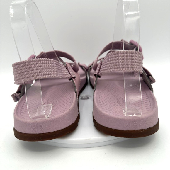 Chaco Lowdown Sandals Womens 8 Purple Camping Water Hiking Beach Walk Adjustable - Picture 5 of 10